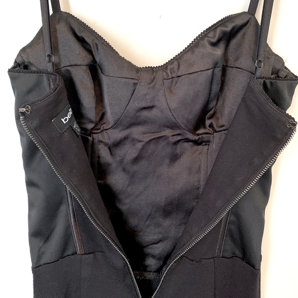 BEBE size XS black lace corset jumpsuit - Picture 14 of 16